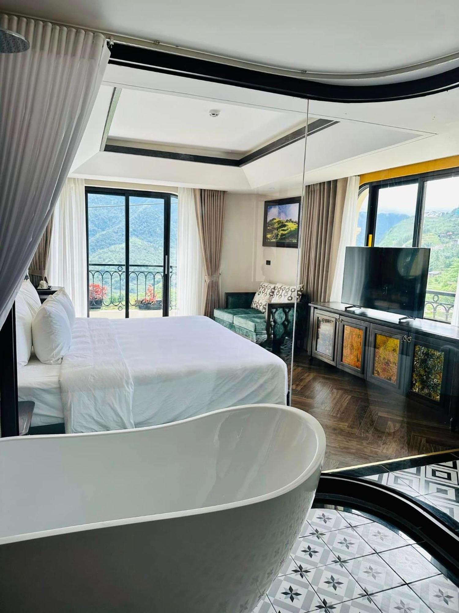 Fansipan View Hotel Sa Pa Eksteriør bilde