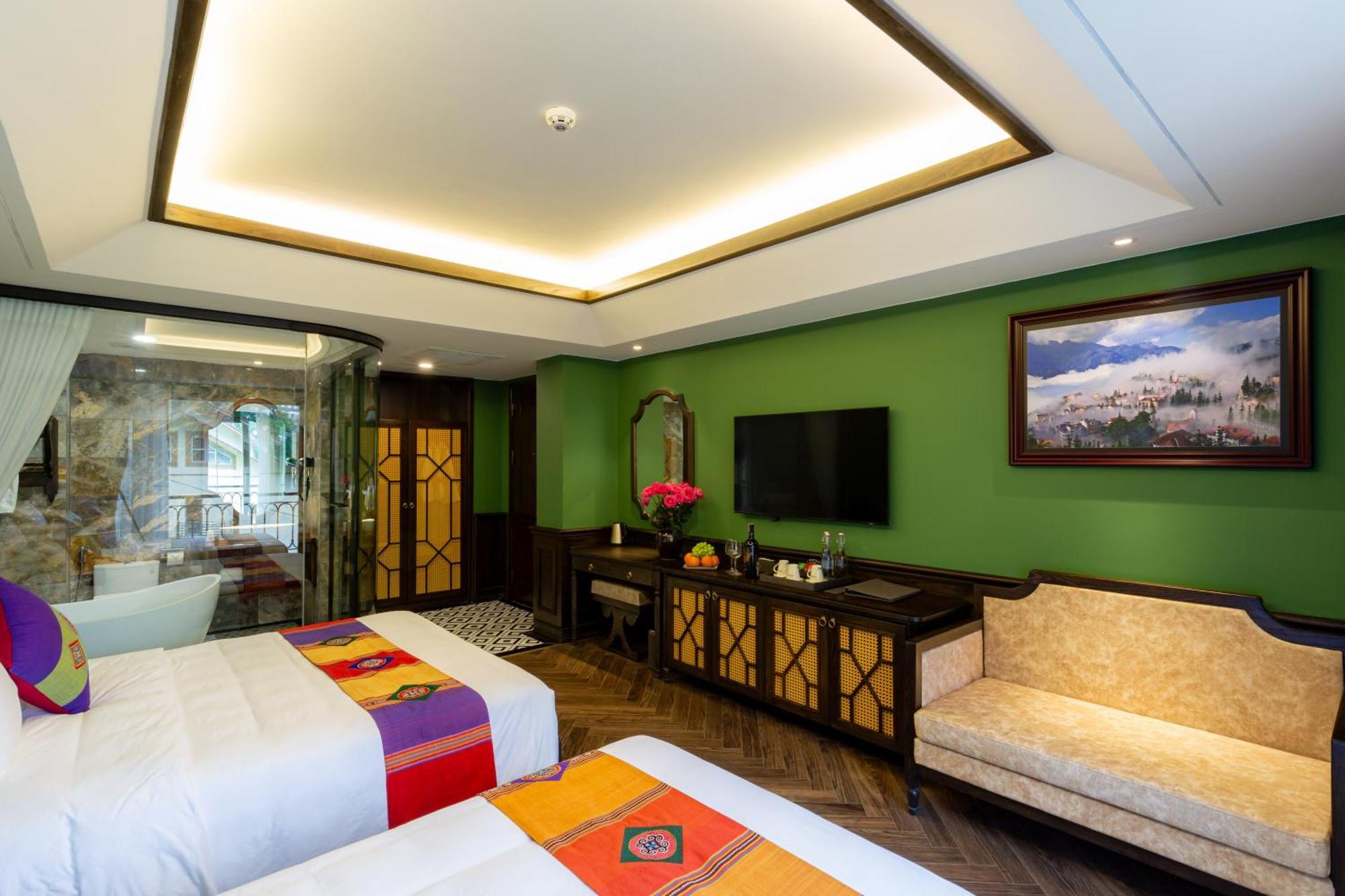 Fansipan View Hotel Sa Pa Eksteriør bilde